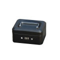 Metal Cash Money Box  Portable Storage Combination Lock Security Cash Box